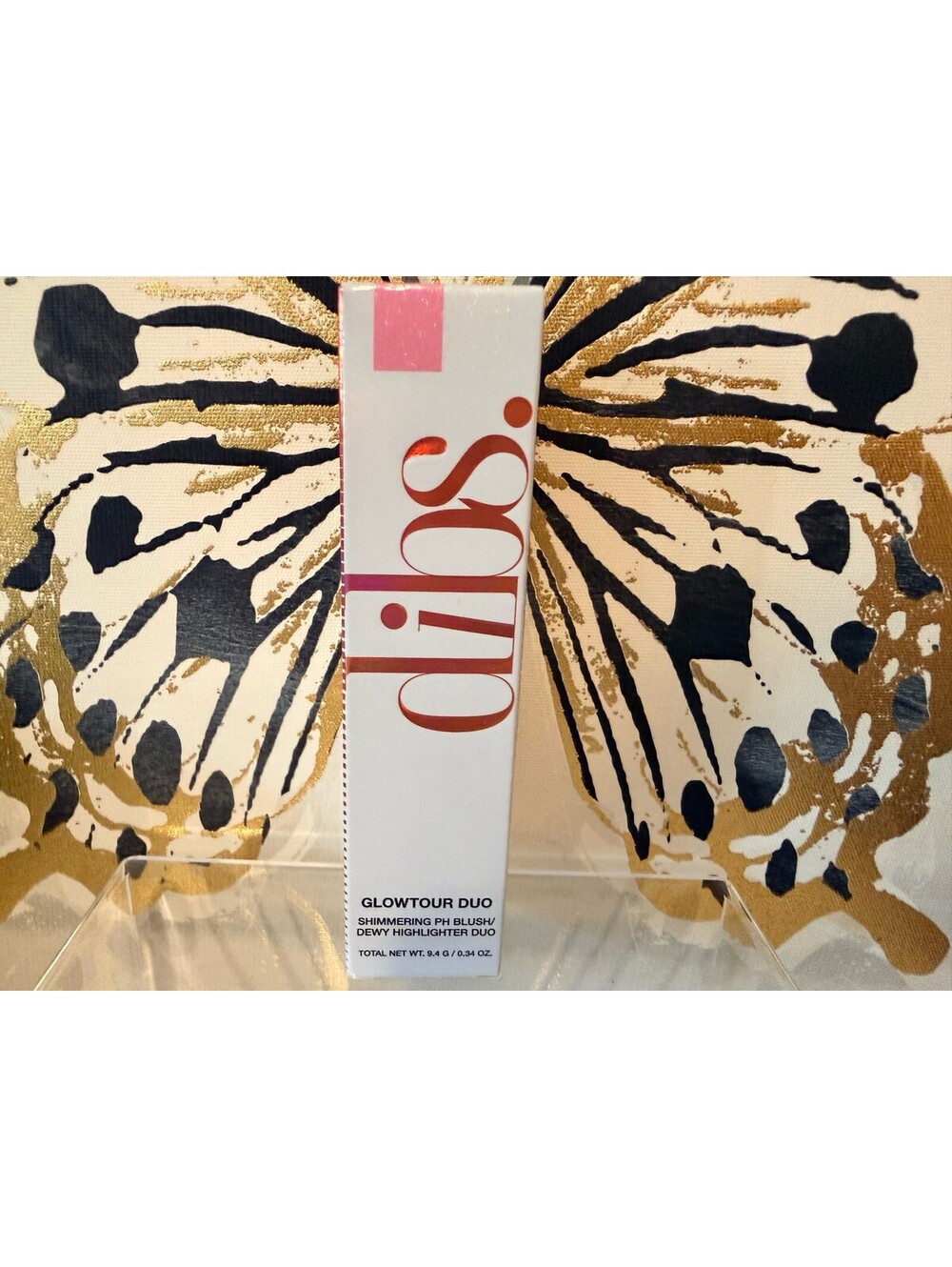 DIBS Beauty GlowTour Duo Shimmering pH Blush Dewy Highlighter Aura